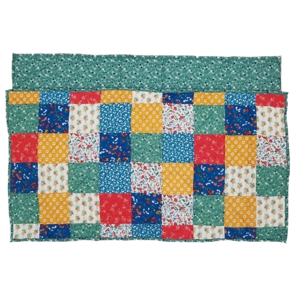 The Pioneer Woman Teal Pieced Patchwork 2-Piece Cotton Pillow Sham Set, King - Picture 2 of 2